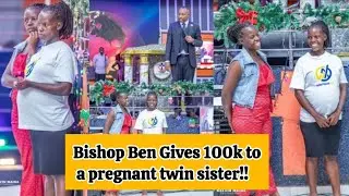 Bishop Ben of JCM Supports a PREGNANT Twins sister with 100k, unga & AMBULANCE 🚑 for support!!