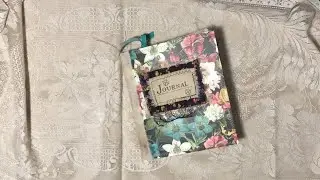 Junk Journal Flip Through: Classic Dark Floral (Sold)