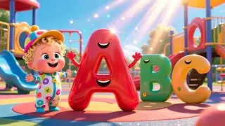 Sunny Slide ABC Funny With Baby | Fun Alphabet & Playground Song for Kids 🌞🛷🎶