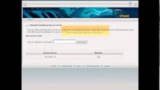 Allowing remote MySQL connections