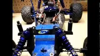 traxxas rustler-level 18 upgrade-rpm front shock tower