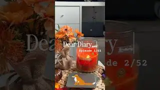 Dear Digital Diary: facing challenges and anxiety ❤️ #deardiary #digitaldiary #weeklyvlog