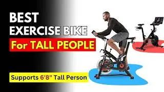5 Best Exercise Bike for Tall People (2024) | Best Adjustable Exercise Bike
