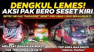 BIKIN DENGKUL L3MES !! Detik&sup2; Aksi Pak Bero Seset Kiri HR065 