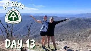 Day 13 Appalachian Trail Thru hike 2023 | Standing Indian Mountain | first day in North Carolina