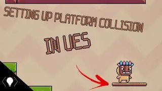How to make one way collisions for 2D platforms in Unreal Engine 5!