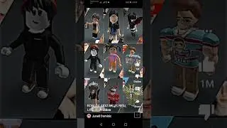 Junell Dominic All friends 😍#roblox