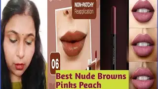 💄 Top 5 Nude Lipsticks for Every Skin Tone | Mars & Faces Canada | Long Stay & Comfort Wear