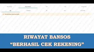 Penjelasan Status Riwayat Bansos 