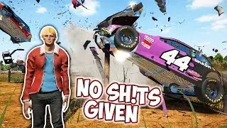 THESE WRECKFEST VIDEOS GET WEIRDER AND WEIRDER // Wreckfest NASCAR 2018 Mod Racing