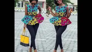 Peplum African Print Dresses 2017: Latest Urban and Magnificent African Peplum Dresses For Slayers