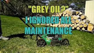 Certified 150cc lawnmower oil change