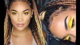 LEMON DROP YELLOW SUMMER MAKEUP