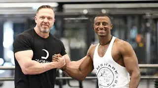 Ethiopian Fitness model VS Croatian Pro Body builder.