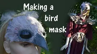 A bird mask for a rpg villain