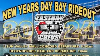 New Year 2024 Eastbay Chevs ride out. 01/01/24