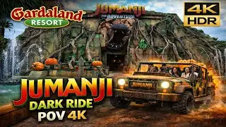 *NEW* 🆕 GARDALAND 2026 (JUMANJi DARK RIDE) POV 4K HDR