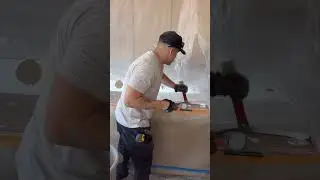 Demolition of Current Kitchen Countertops #demolition #kitchen #remodel #home #quartz #countertops