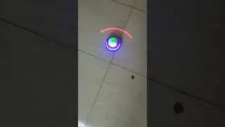 Trading LED Lattoo,Spinning Top with LED Light , Music and Laser Toy, #shorts #toys