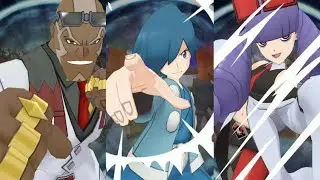 4 Synchro Healing units take on the Tapu Bulu Legendary Arena [Pokemon Masters EX]