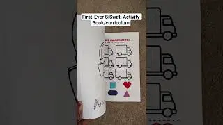 First-Ever SiSwati Activity Book & Curriculum for Kids| Learn SiSwati at Home #learnsiswati