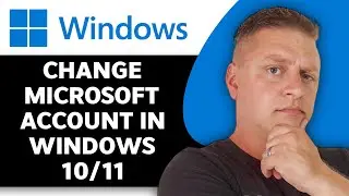 How to Change Microsoft Account in Windows 10/11 | Windows tutorial 2025