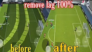 How to remove LAG in pes 2019 mobile 100% / working in 2gb ram devices