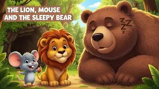 The Brave Lion, Tiny Mouse and the Sleepy Bear | Bedtime Stories