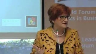 WFEB 2013 - Slovenia - Mrs. Prof. Dr. Danica Purg - President, IEDC / Bled School of Management