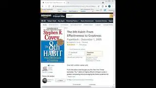 Book Review   The 8th Habit from effectiveness to greatness