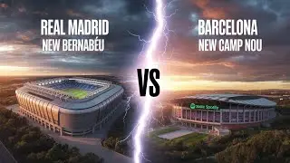 New Camp Nou vs New Bernab&eacute;u: The &euro;2.5 Billion Euro War