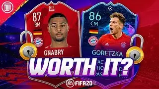 THE BEST VALUE SBC?!? 87 POTM GNABRY PLAYER REVIEW & RTTF GORETZKA! - FIFA 20 Ultimate Team
