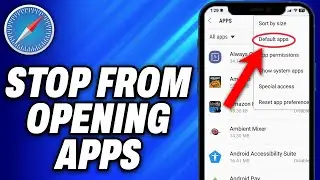 How To Stop Safari From Opening Apps - Easy Fix