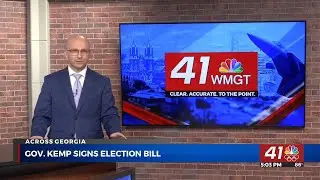 Governor Brian Kemp changes Georgia's election laws ahead of the 2024 presidential election