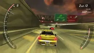 Need for Speed: Underground 2. Airport Freeway drag race