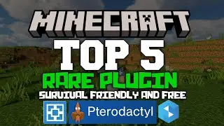 Top 5 Rare Unknown Plugin | MINECRAFT | SMP AND SURVIVAL
