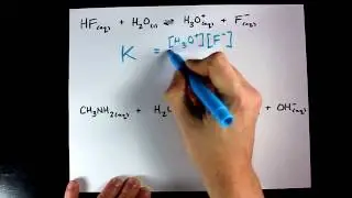 How to Write Equilibrium Expressions (Keq) 2017