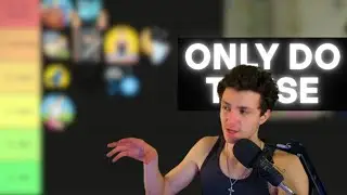 Self Improvement Habits Tier List