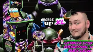 Arcade1Up XL TMNT Arcade, Stool, And Riser Bundle! Unboxing/Assembly/Review