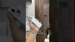 iPhone 15 Transparent Case #shorts #iphone15