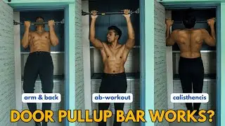 How Strong Is This Door Pullup Bar? Pullup & Other Exercises Test