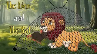 The Lion and the Rat 🦁🐭 | Kids Moral Story in English | Animated Story