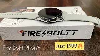 Fire Boultt Phonix Unboxing and review just ₹1999 #firebolttsmartwatch #bestsmartwatch2022