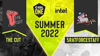 Dota2 - The Cut vs. 5RATFORCESTAFF - Game 3 - DPC NA Tour 3 - ESL One Summer 2022