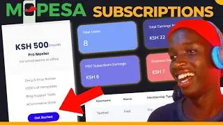 Set up Subscriptions or Memberships  with Mpesa API for your website