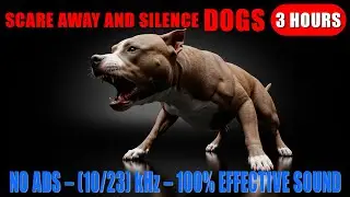 SOUND TO REPEL AND SILENCE DOGS 🚫🐶 100% EFFECTIVE ULTRASONIC REPELLENT