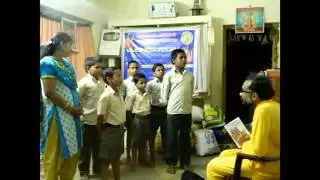 Glass Rice Cup Dal   Orphanage Vatsalyam Samaja Seva Chinmaya Mission Ukkunagaram