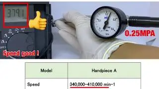 Importance of using correct air pressure for your turbine handpieces