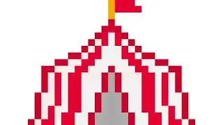 CLOWN CIRCUS TENT