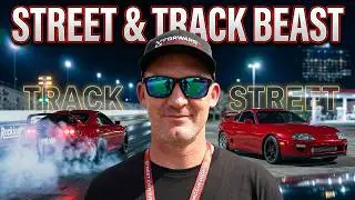 STICK SHIFT SUPRA TEARS UP Rockingham Dragway WITH 1600WHP!